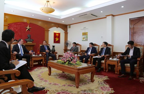 Đoàn cán bộ, chuyên gia Bộ Năng lượng Hoa Kỳ thăm và làm việc với Vinacomin