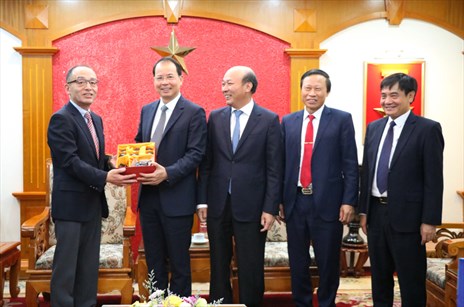 Lãnh đạo thành phố Kushiro và Công ty than Kushiro - Nhật Bản thăm và làm việc với Vinacomin